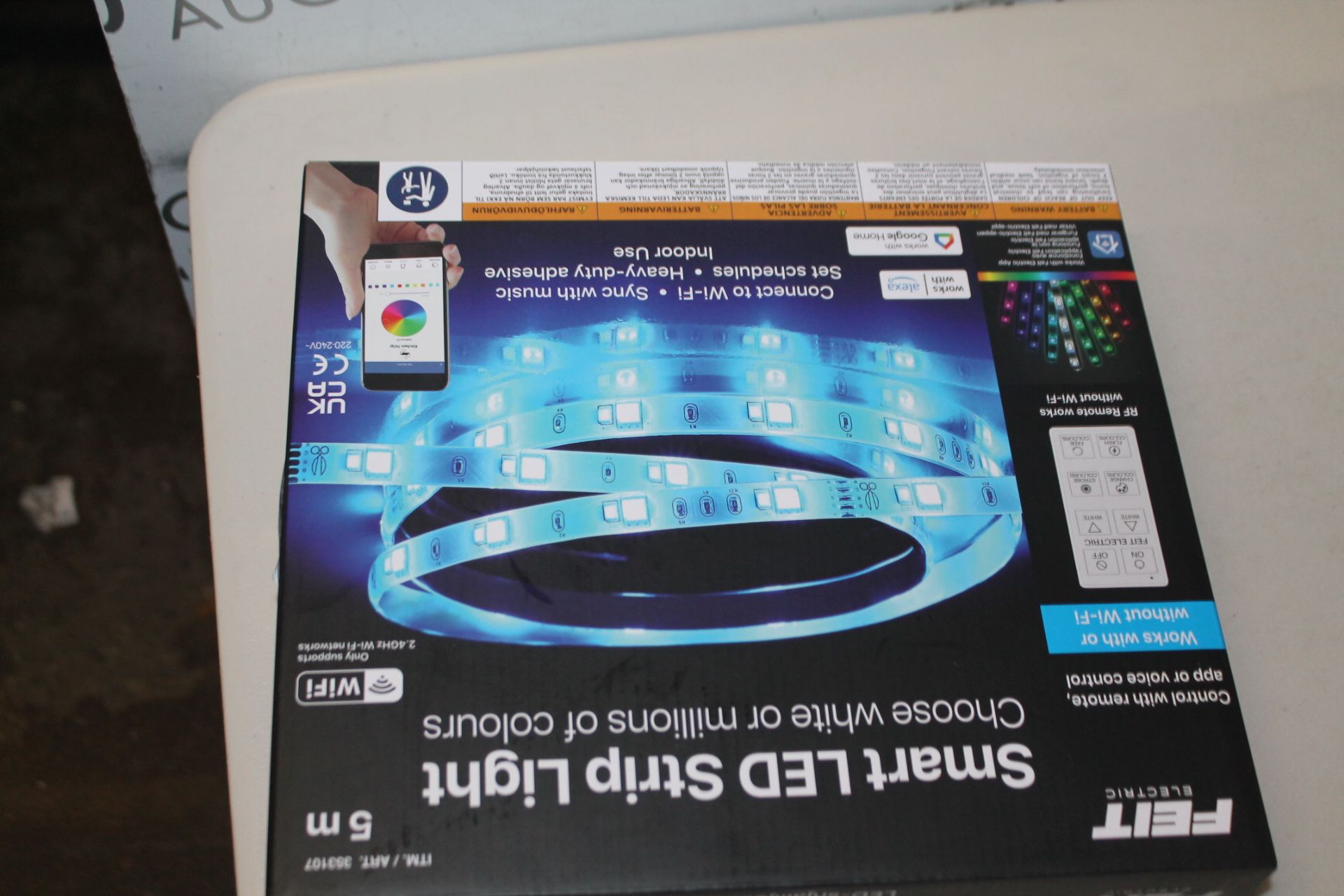 1 BOXED FEIT ELECTRIC SMART LED STRIP LIGHT RRP Â£39