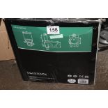 1 BOXED TAVISTOCK ASTON COMFORT HEIGHT OPEN BACK TOILET RRP Â£299 (CISTERN CRACKED)