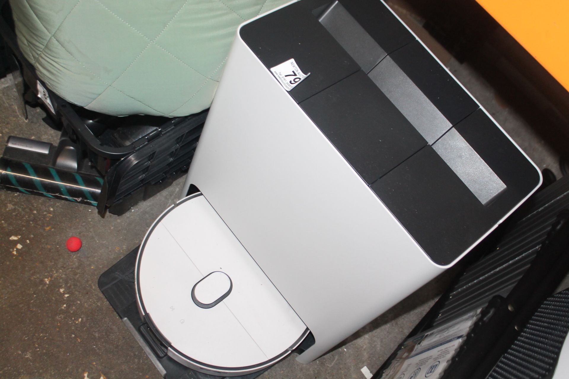 1 SAMSUNG BESPOKE JET BOTâ„¢ COMBO+ 3-IN-1 ROBOT VACUUM CLEANER, SATIN GREY, VR7MD96514G/EU RRP Â£