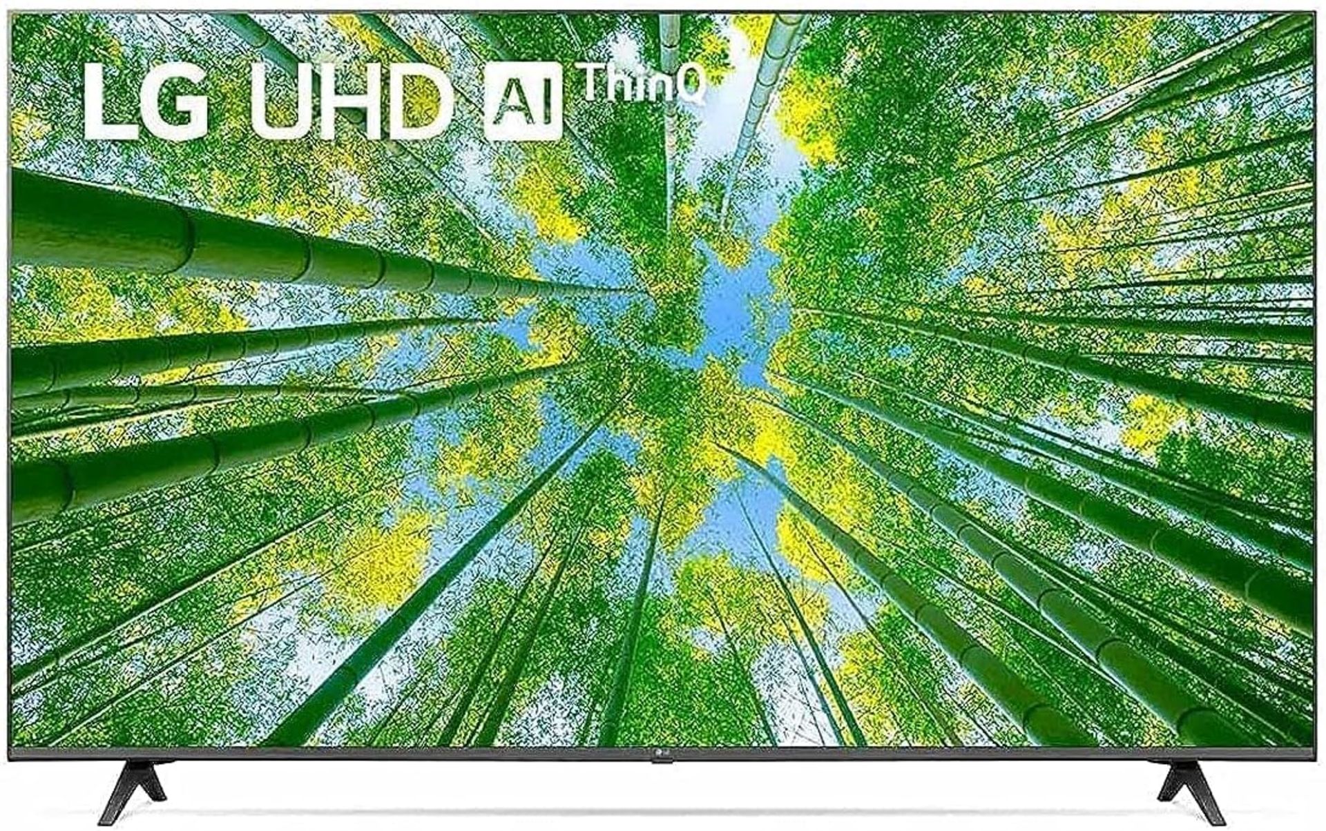 1 SAMSUNG 55" UE55AU8000 SMART 4K CRYSTAL UHD HDR TV WITH REMOTE RRP Â£699 (WORKING , HALF OF SCREEN