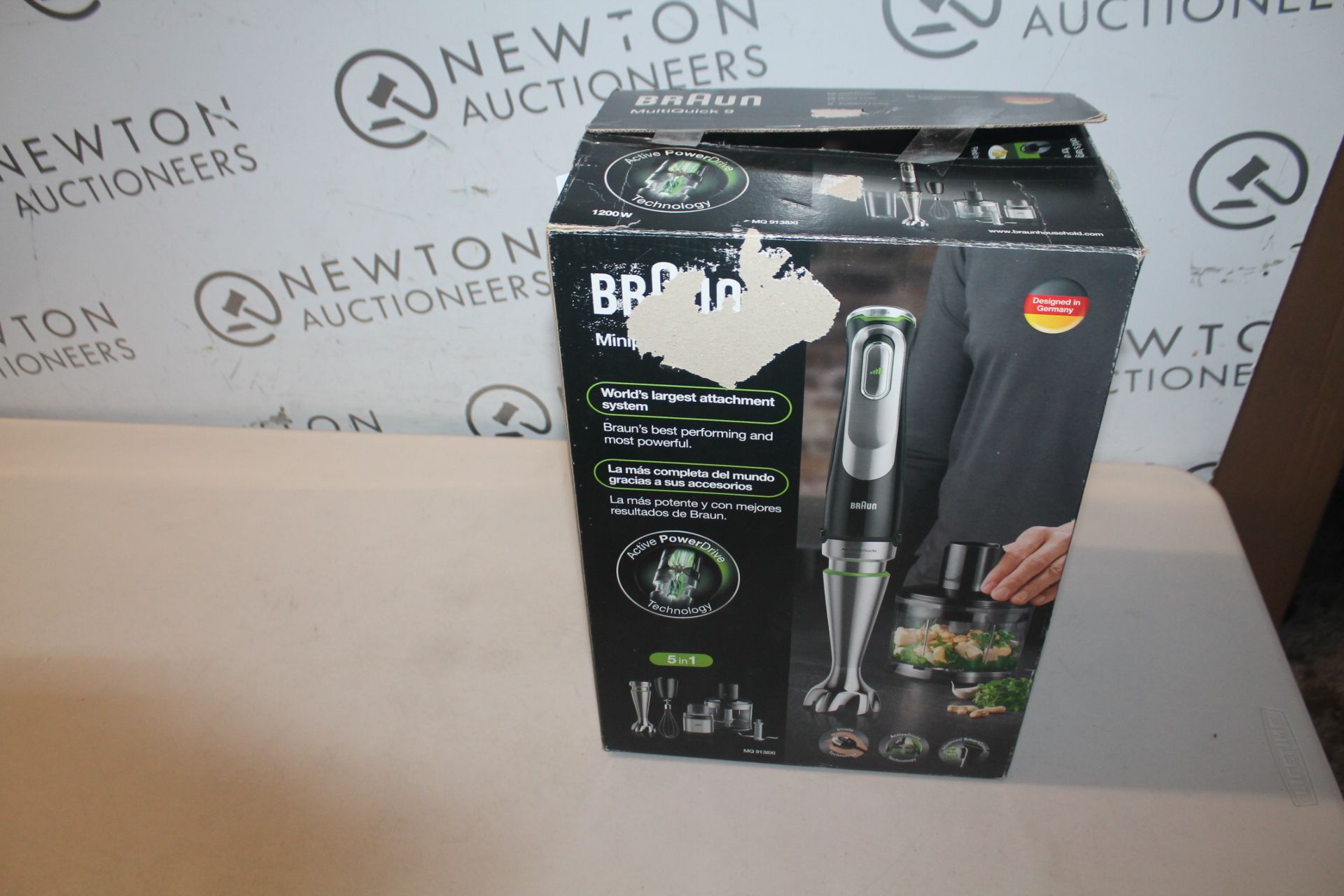 1 BPXED BRAUN MULTIQUICK 9 MIXER RRP Â£112.99