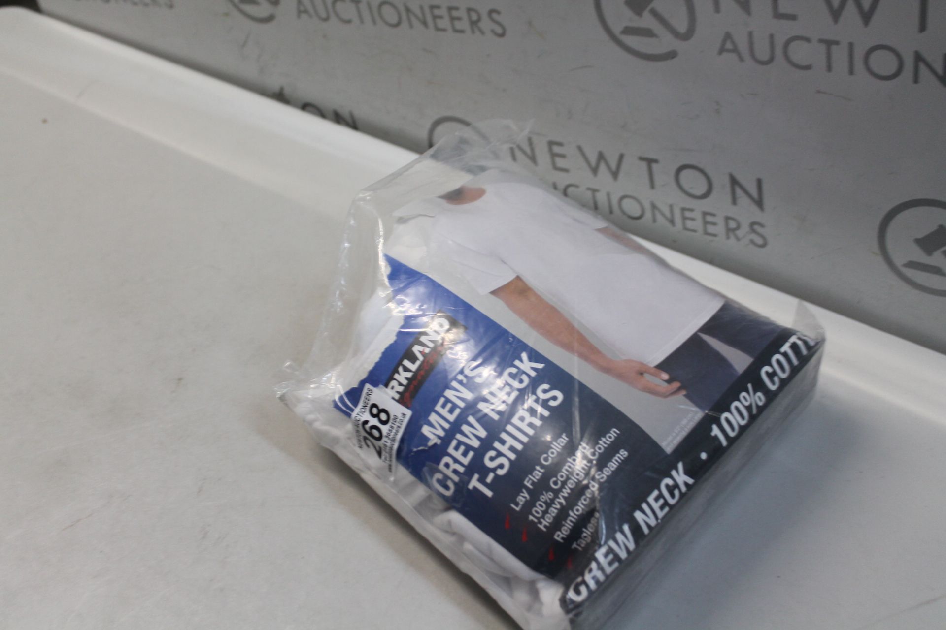 1 PACK OF KIRKLAND SIGNATURE CREW NECK T SHIRTS RRP Â£19.99