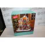 1 BOXED 1.25FT (38CM) DISNEY ANIMATED HOLIDAY TOY SHOP WITH LIGHTS AND MUSIC RRP Â£129
