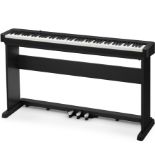 1 CASIO CDP-S160 DIGITAL KEYBOARD WITH STAND AND PEDALS RRP Â£499 (STAND DAMAGED)