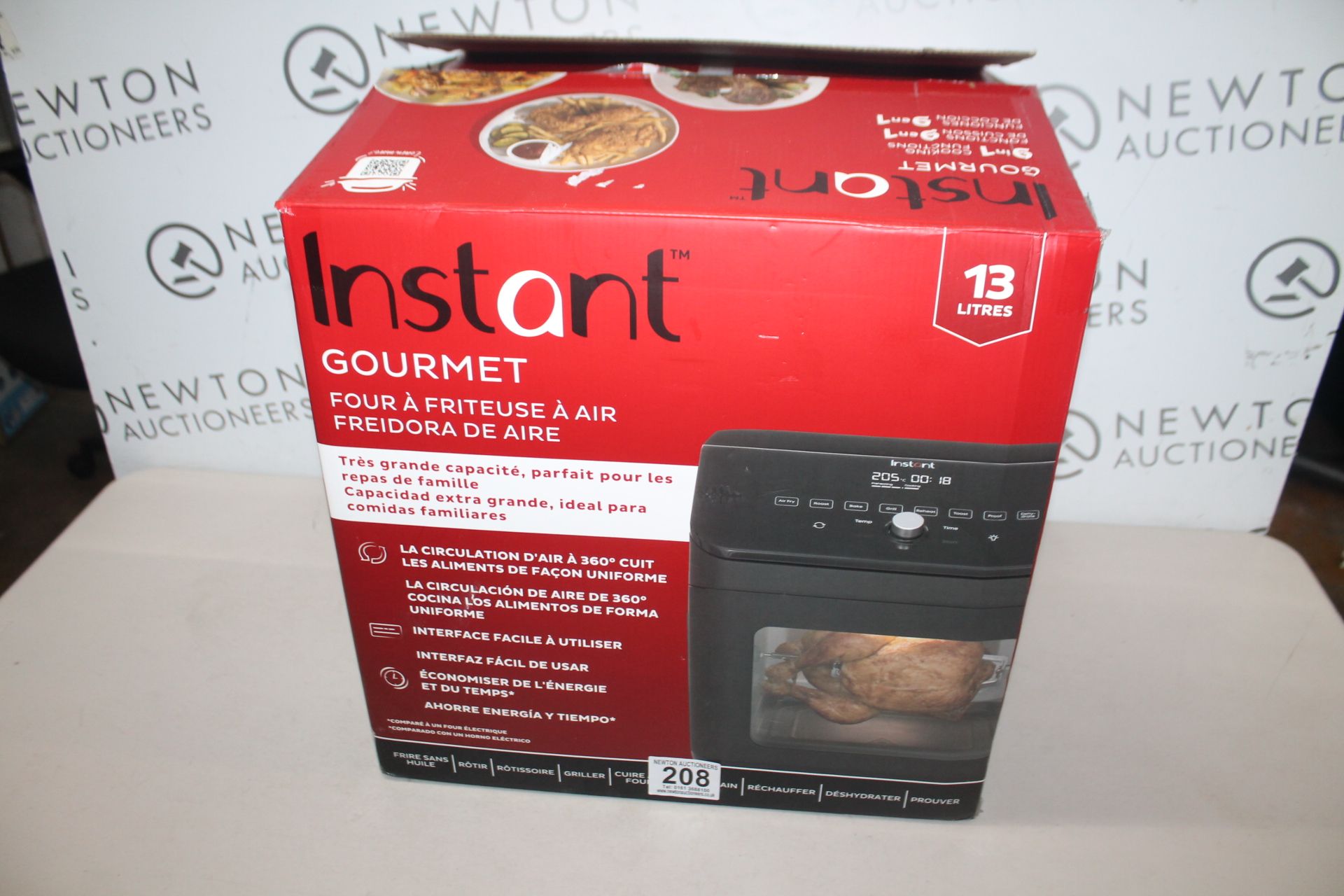 1 BOXED INSTANT VORTEX CLEARCOOK AIR FRYER OVEN, 13L RRP Â£119