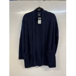 1 LADIES MAX AND MIA CARDIGAN IN DARK NAVY SIZE M RRP Â£29