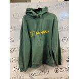 1 MENS BERGHAUS HOODIE IN GREEN SIZE XL RRP Â£39