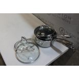1 PRO STEEL FUSION 6 PIECE SAUCEPAN SET RRP Â£239.99