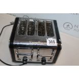 1 DUALIT 4 SLOT TOASTER RRP Â£149.99