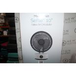 1 BOXED MEACO SEFTE DESKTOP AIR CIRCULATOR 10" RRP Â£99