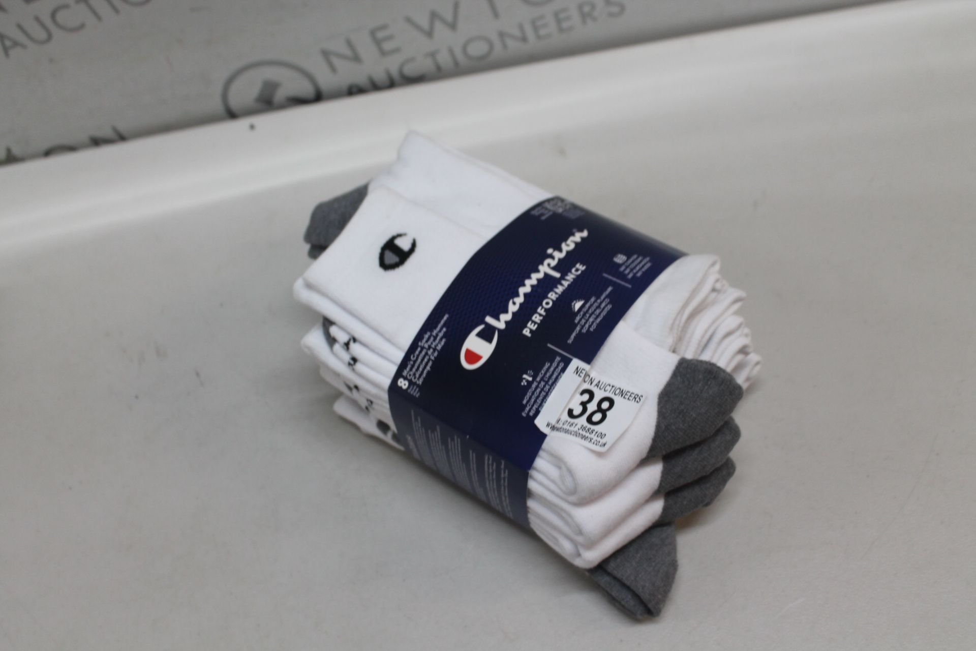 1 PACK OF CHAMPION CREW SOCKS SIZE UK 5-11 Â£19