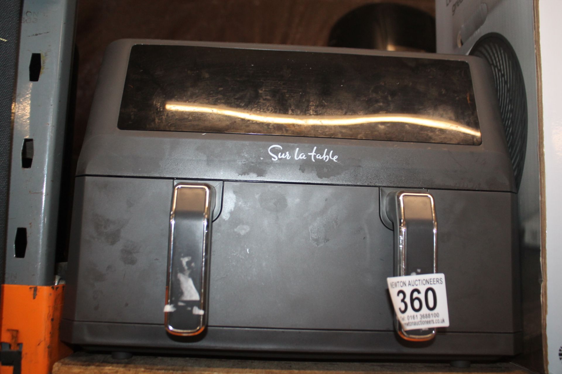 1 SUR LA TABLE DIGITAL AIR FRYER DUAL BASKET 10.4L RRP Â£109.99