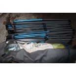 1 COLEMAN 13 X 13FT (3.9 X 3.9M) INSTANT EAVED SHELTER RRP Â£169.99