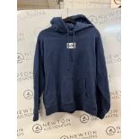 1 MENS LEVIS HOODIE IN NAVY SIZE L RRP Â£39