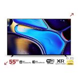1 BOXED SONY BRAVIA 8 55" OLED 4K HDR SMART TV - K55XR80 WITH STAND AND REMOTE RRP Â£1599 (WORKING)