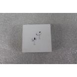 1 BOXED [SPARES AND REPAIRS] PAIR OF APPLE AIRPODS PRO BLUETOOTH EARPHONES WITH WIRELESS CHARGING