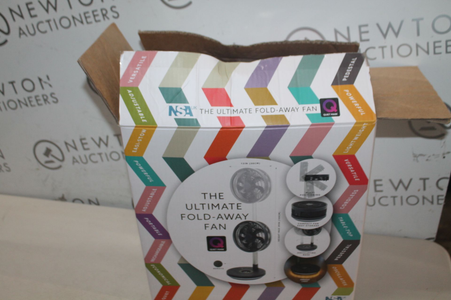 1 BOXED NSA ULTIMATE FOLDING-AWAY FAN RRP Â£39