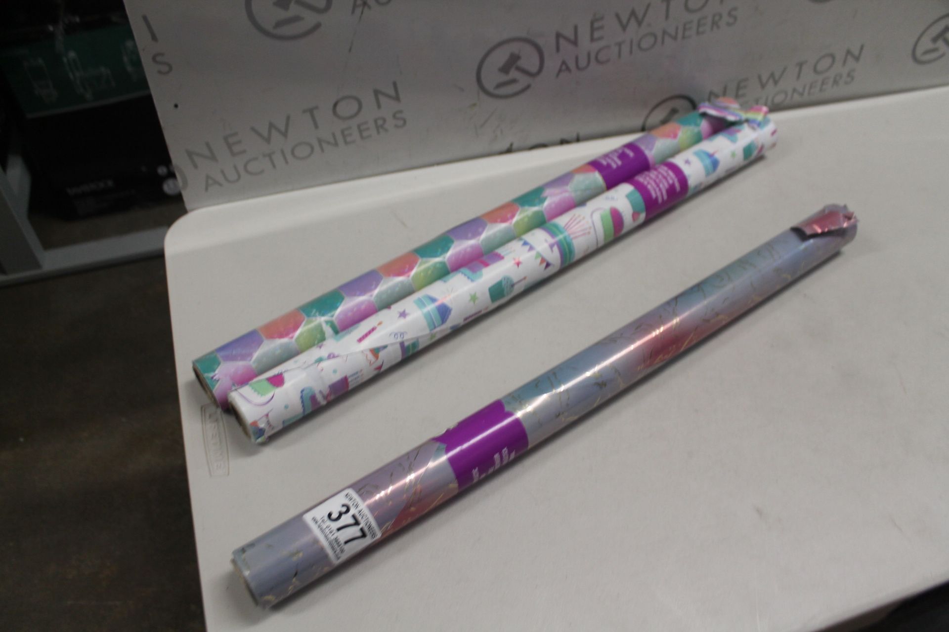 3 GIFT WRAPPING PAPER ROLLS RRP Â£19.99
