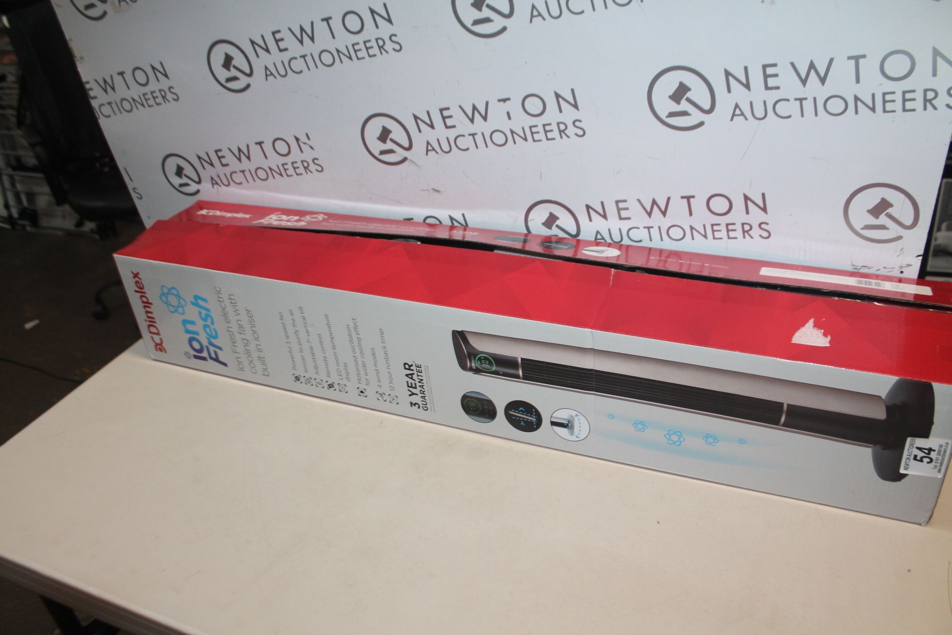 1 BOXED DIMPLEX ION FRESH COOLING TOWER FAN WITH IONISER RRP Â£99