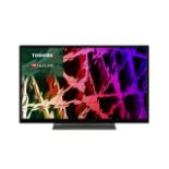 1 TOSHIBA 32LL3C63DB 32" SMART FULL HD HDR LED TV WITH STAND AND REMOTE RRP Â£199 (WORKING, FAINT