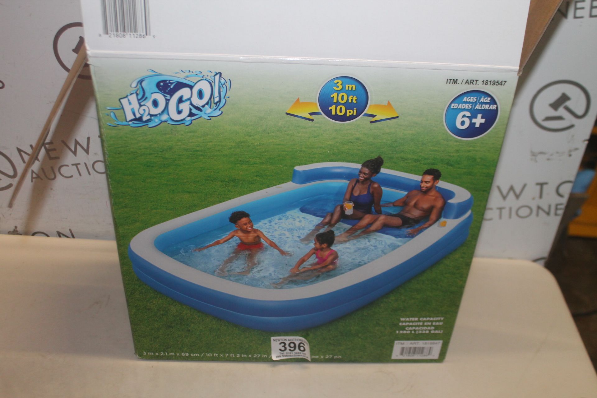 1 BOXED H20 SWIMMING POOL RRP Â£39.99