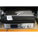 1 DE'LONGHI MULTIGRILL IN SILVER CG1020D RRP Â£169.99