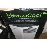 1 BOXED MEACOCOOL 10K BTU PORTABLE AIR CONDITIONER & HEATER RRP Â£369.99