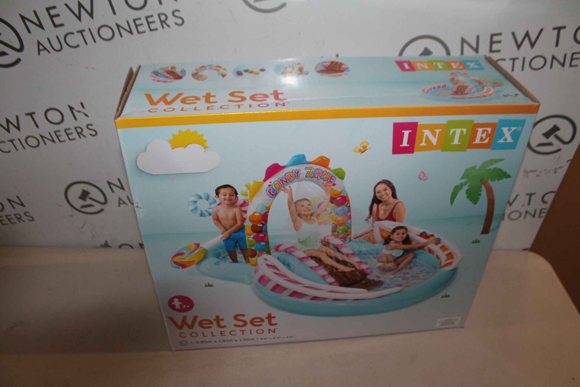 1 BRAND NEW BOXED INTEX CANDY ZONE INFLATABLE PLAYCENTRE (3+ YEARS) RRP Â£29