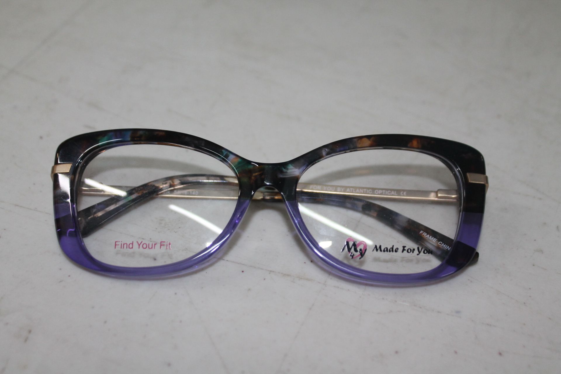 1 PAIR OF MADE FOR YOU BY ATLANTIC OPTICAL MODEL MYE 102 RRP Â£59.99