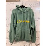 1 MENS BERGHAUS HOODIE IN GREEN SIZE XL RRP Â£39