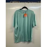 1 MENS CHAPS T-SHIRT IN MINT GREEN SIZE XXL RRP Â£19