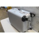 1 SWISS MILITARY 60CM MEDIUM HARDSIDE CASE RRP Â£99.99 (EXTENSION HANDLE BROKEN)