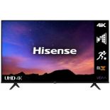 1 HISENSE ROKU 65 INCH R65A7200GTUK SMART 4K LED FREEVIEW TV RRP Â£599 (NO POWER, NO STAND OR