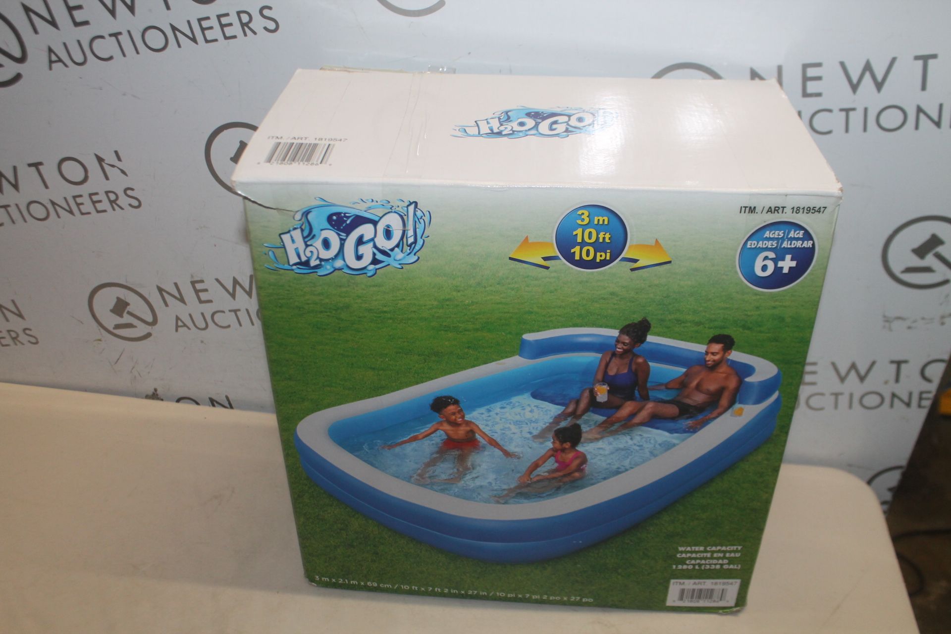 1 BOXED H2OGO! FAMILY LOUNGE INFLATABLE POOL RRP Â£49.99