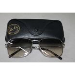 1 PAIR OF RAY BAN SUNGLASSESS MODEL RB3636 NEW CARAVAN WITH CASE RRP Â£199