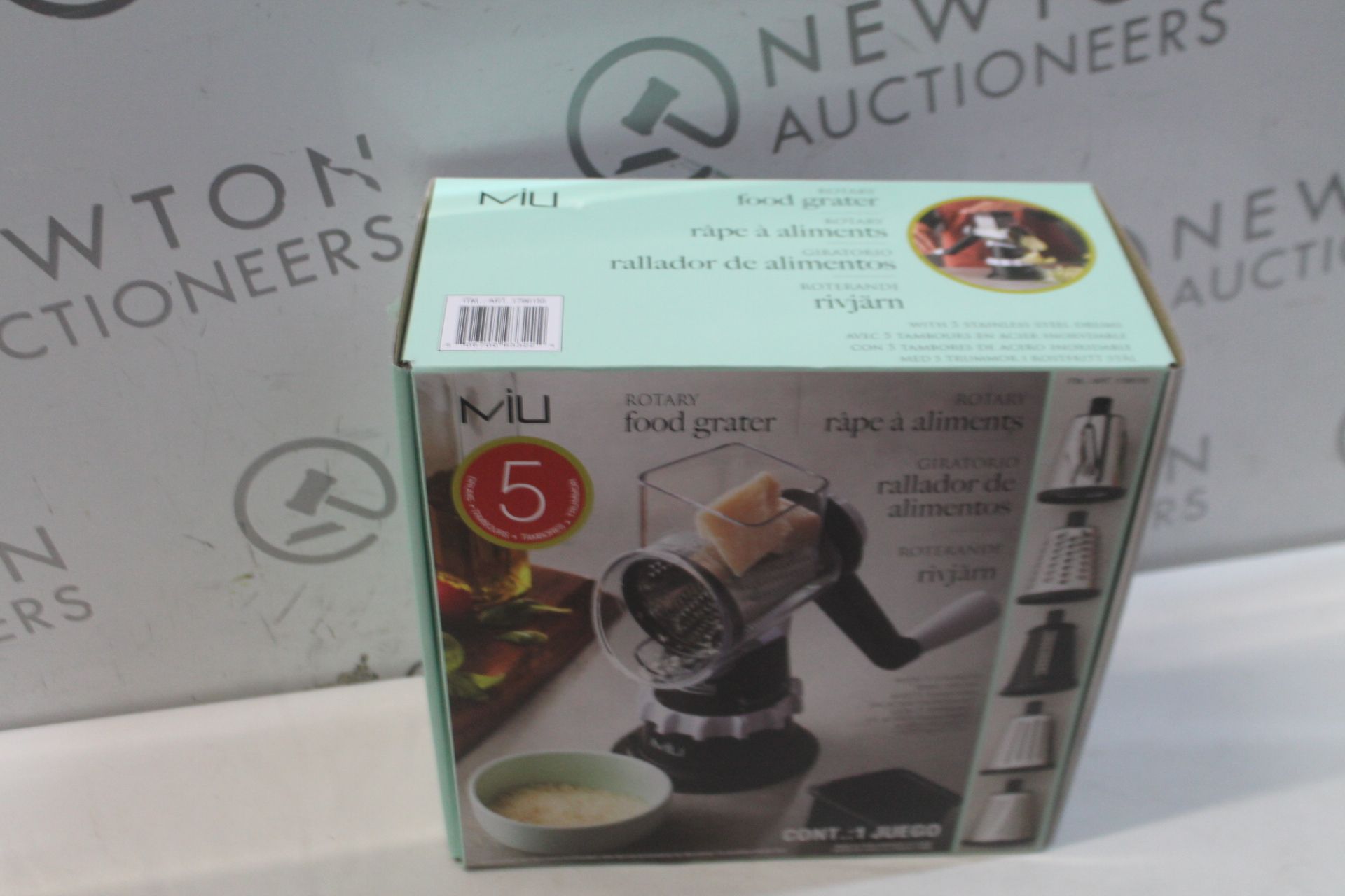 1 BOXED MIU 4 ATTACHMENTS FOOD SLICING RRP Â£49