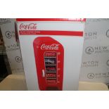 1 BOXED COCA COLA 5L MINI FRIDGE 10 CAN PORTABLE VENDING MACHINE IN RED RRP Â£139.99