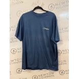 1 MENS BERGHAUS T-SHIRT IN BLUE SIZE XXL RRP Â£19