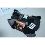 1 WEATHERPROOF MENS THERMAL SOCKS RRP Â£13.99