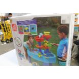 1 BOXED STEP2 DOUBLE SHOWERS SPLASH WATER TABLE RRP Â£54.99