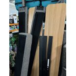 1 DESIGNER BED FRAME IN GREY SIZE DOUBLE RRP Â£299