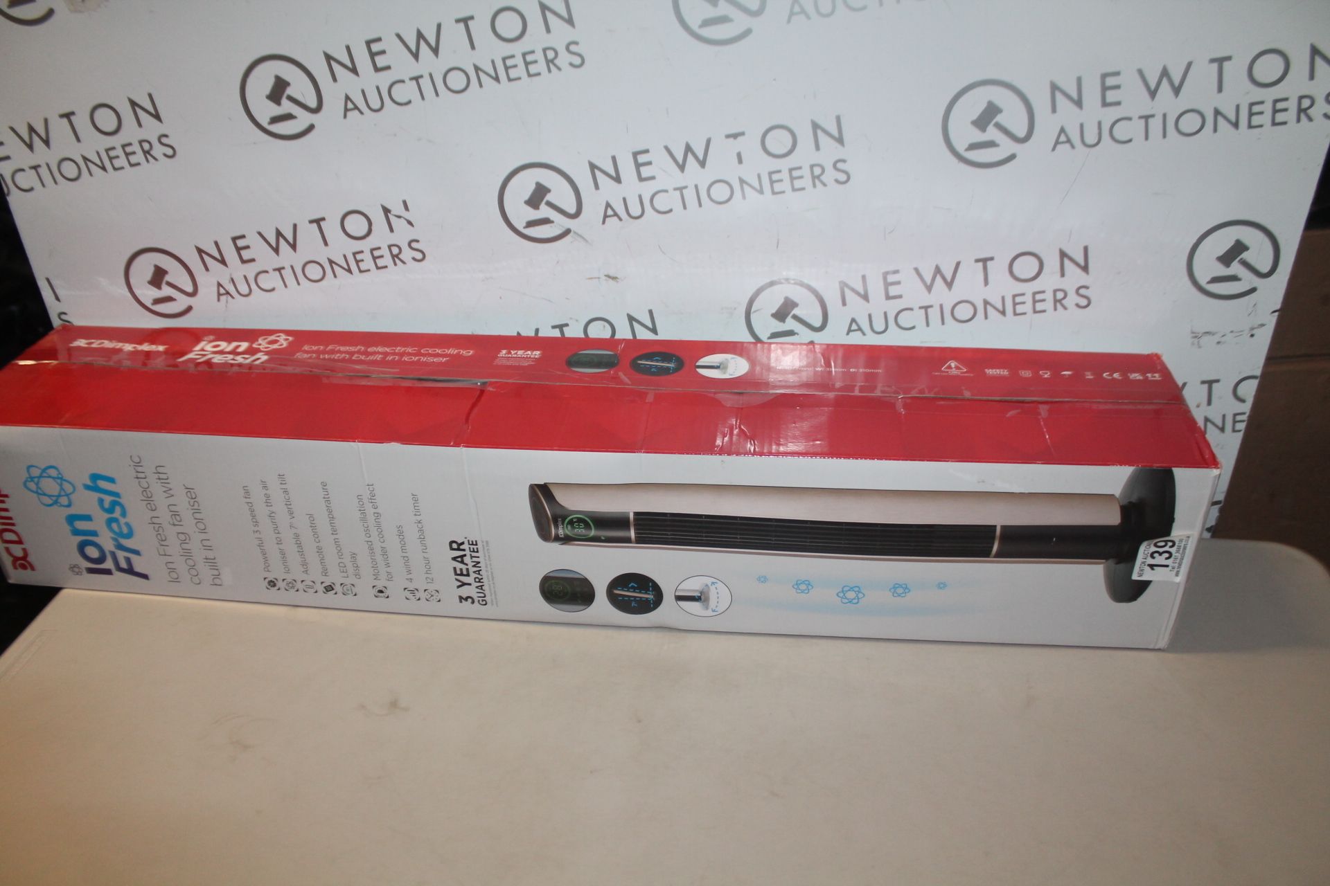 1 BOXED DIMPLEX ION FRESH COOLING TOWER FAN WITH IONISER RRP Â£99