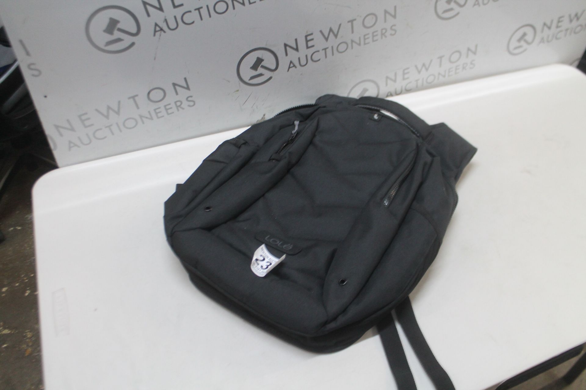 1 LOLE BLACK BACKPACK RRP Â£24.99