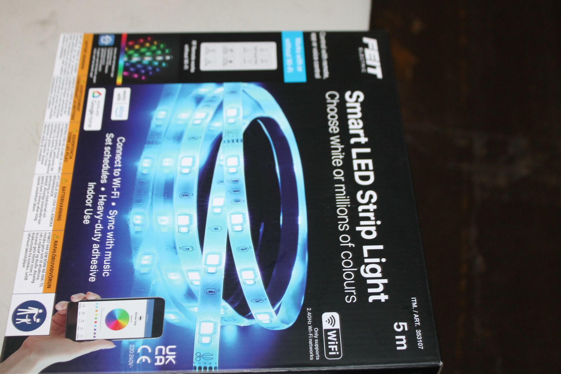 1 BOXED FEIT ELECTRIC SMART LED STRIP LIGHT RRP Â£39