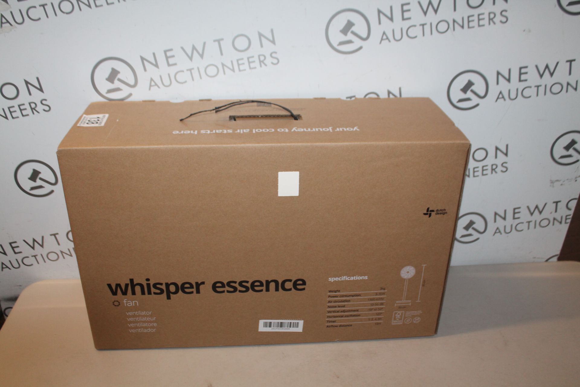 1 BOXED DUUX WHISPER ESSENCE PEDESTAL FAN - WHITE RRP Â£99
