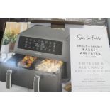 1 BOXED SUR LA TABLE DIGITAL AIR FRYER DUAL BASKET 10.4L RRP Â£109.99