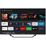 1 HISENSE 55AE7400FTUK LED HDR 4K ULTRA HD SMART TV, 55 INCH WITH FREEVIEW PLAY WITH REMOTE RRP Â£