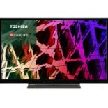 1 TOSHIBA 32LL3C63DB 32" SMART FULL HD HDR LED TV WITH STAND AND REMOTE RRP Â£199 (ONLY SHOWS