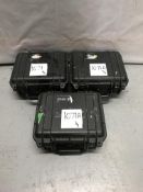 (3) Peli 1200 Flight Cases