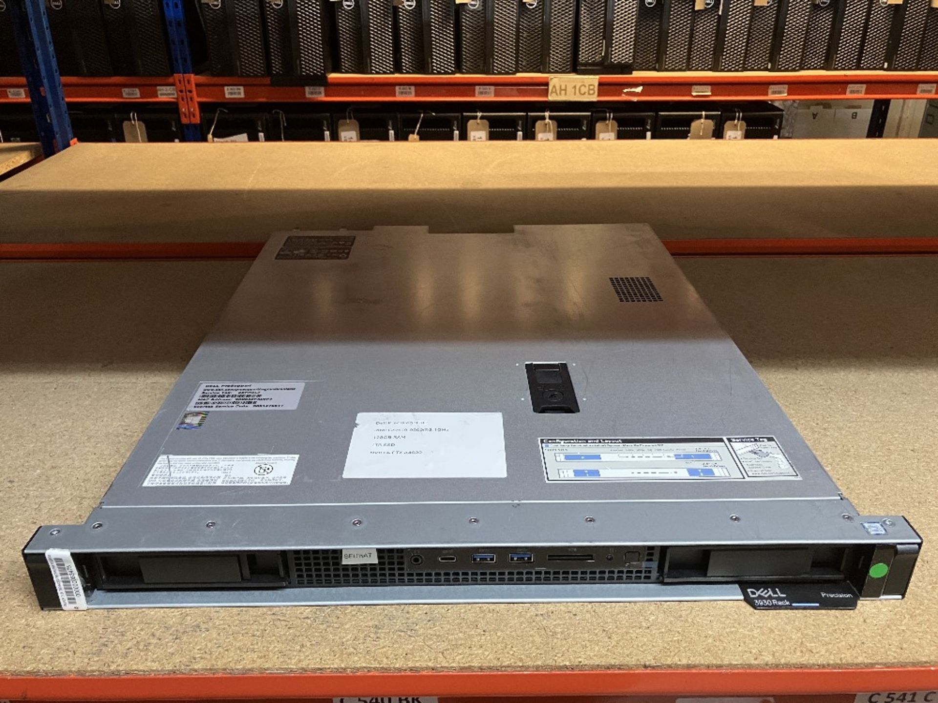 Dell Precision 3930 Rack Mount WorkstationSpecification to include ...